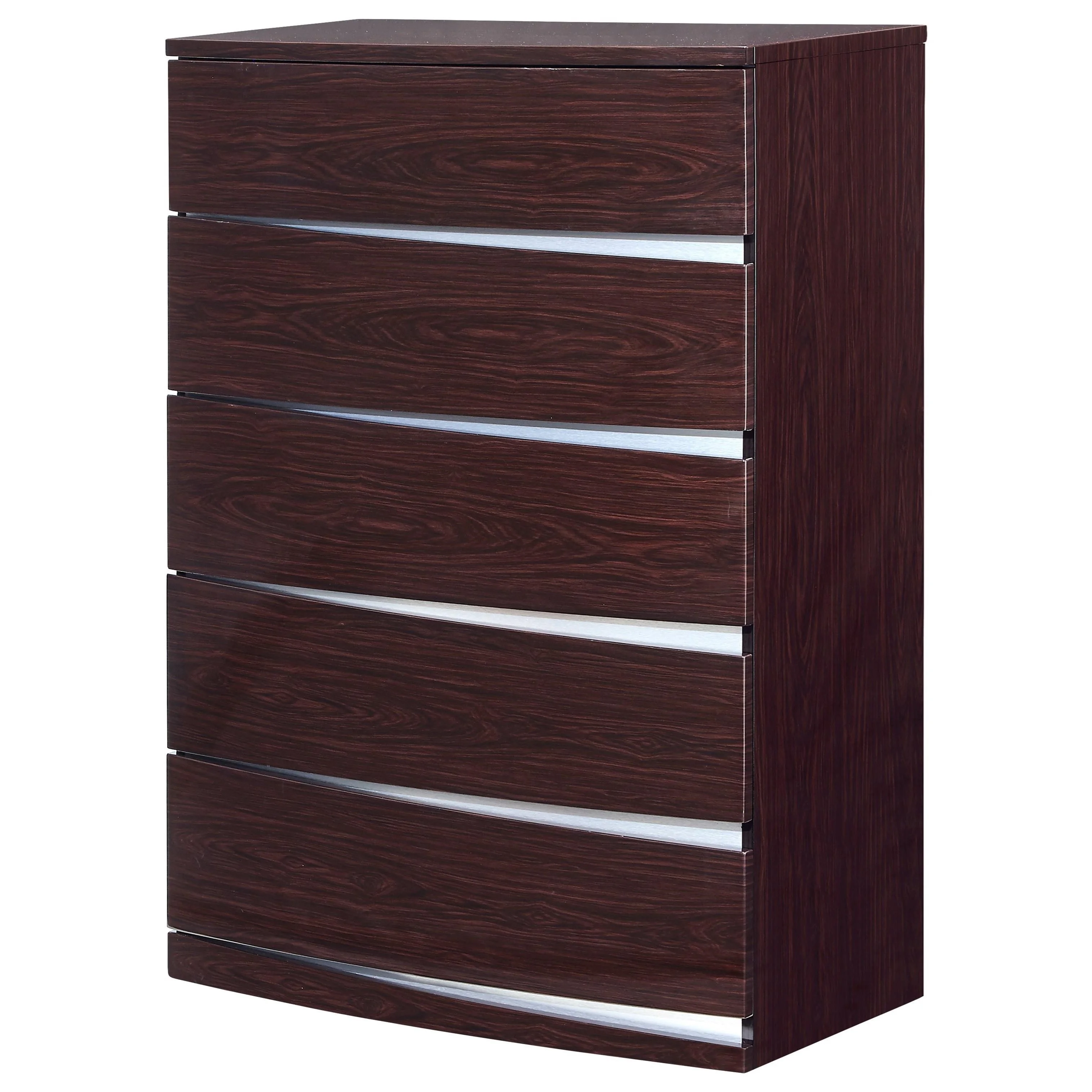 Global Furniture Aurora AURORAWCH M Contemporary 5Drawer Chest
